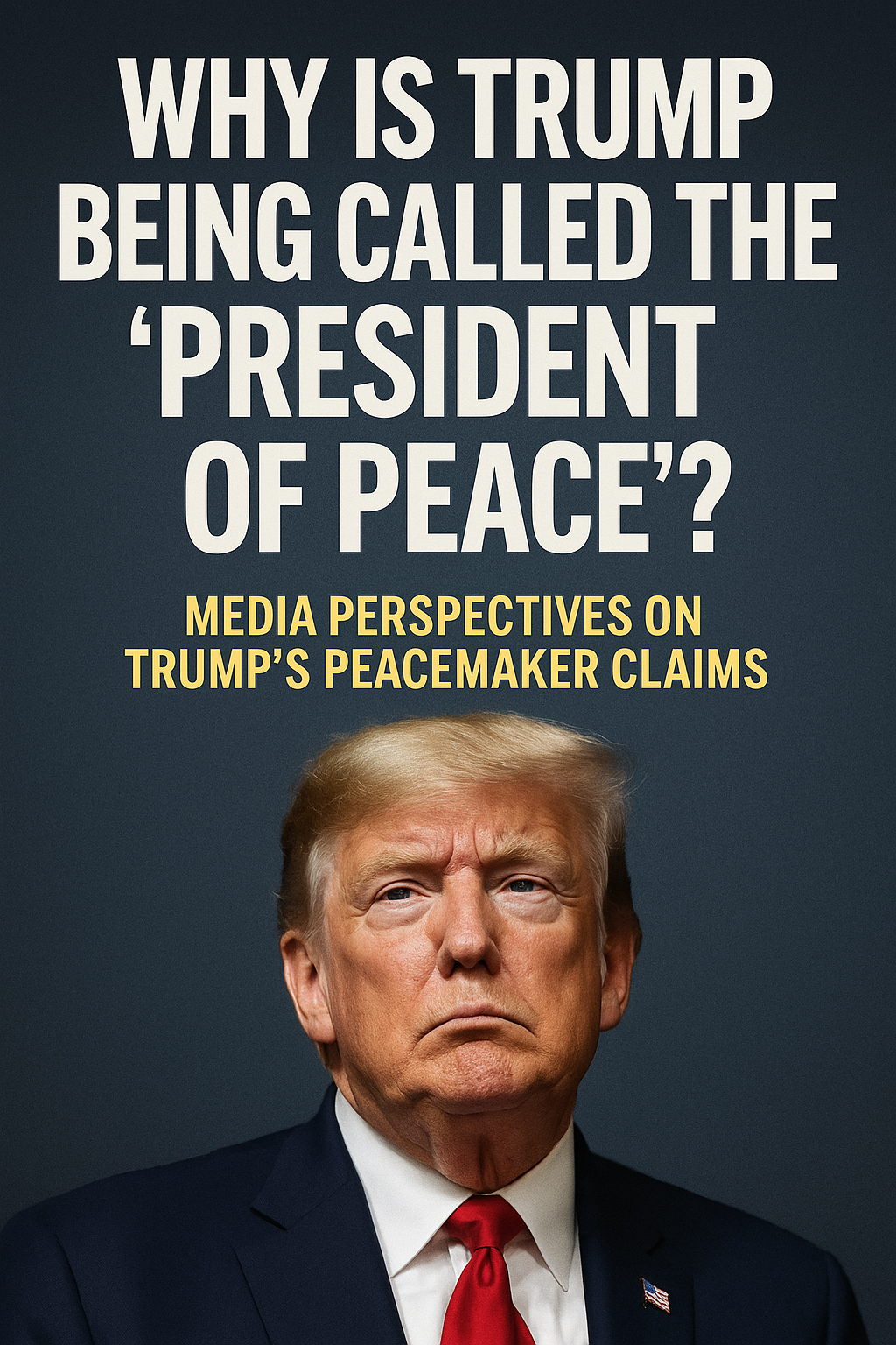 Exciting: Why Is Trump Being Called the ‘President of Peace’?